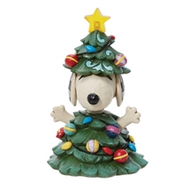 Peanuts - Snoopy, All lit up, Snoopy Christmas Tree